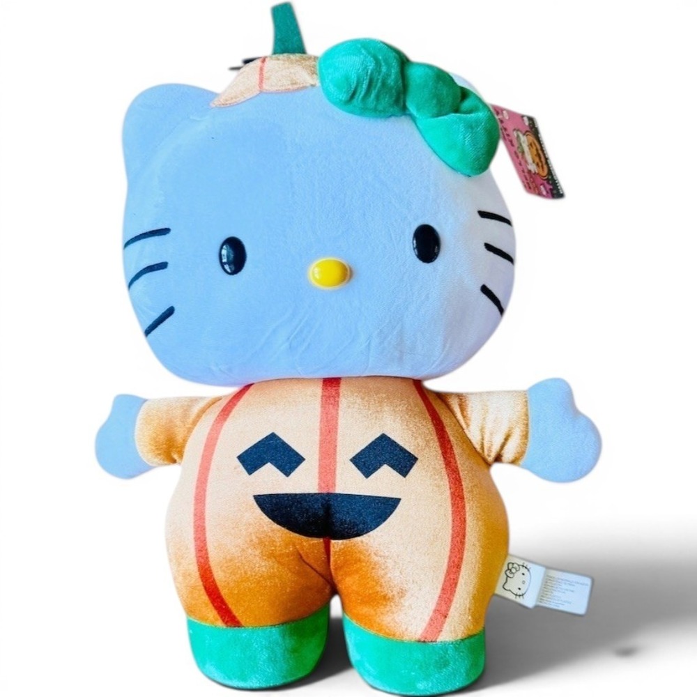 Sanrio Hello Kitty Halloween Pumpkin Plush Greeter CVS Exclusive 18in Tall fall